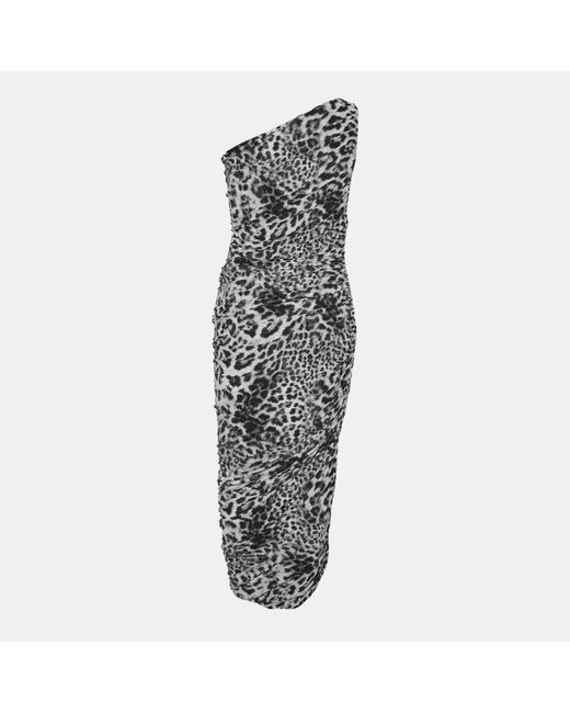 Norma Kamali Multicolor Floor-Length Maxi Dress