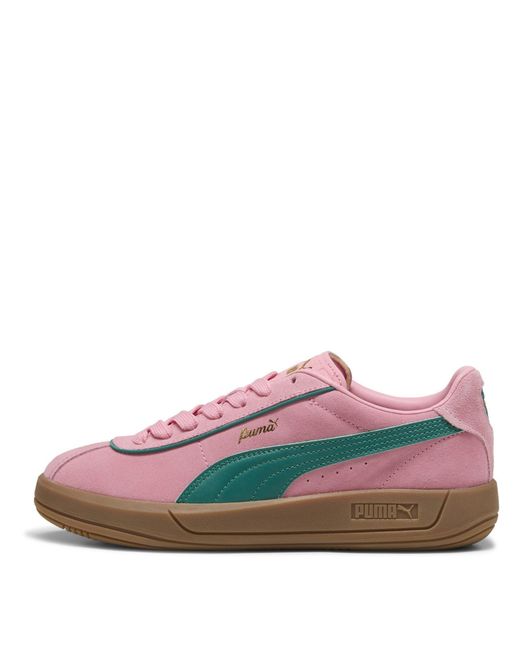 PUMA Pink Club Klassika Low-Top Trainers