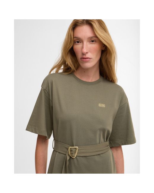 Barbour Green Uma Mini Dress
