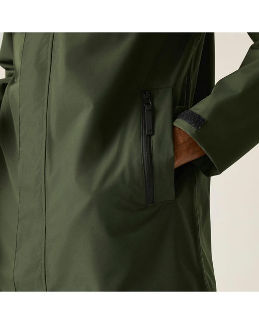 Regatta Green Daledon Waterproof Isotex Jacket for men