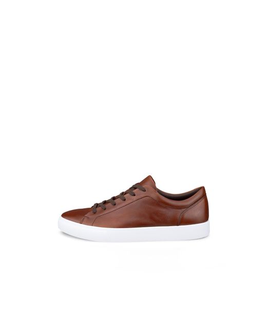 Ecco Blue Court Trainers for men