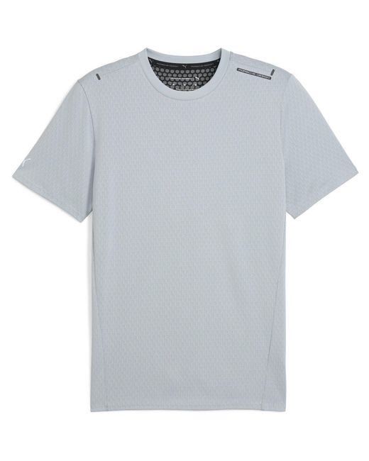 PUMA Blue Pd Carbon Short Sleeve Performance T-Shirt for men