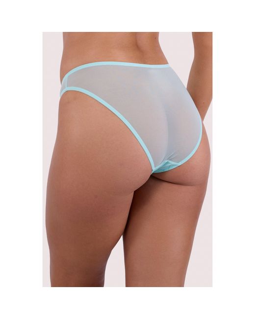 Playful Promises Pink Valerie Embroidery & Mesh Brief
