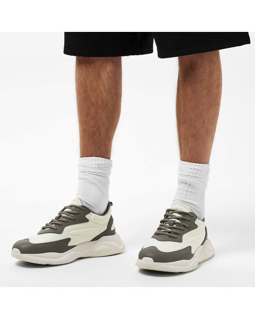 HUGO White Leon Runners for men
