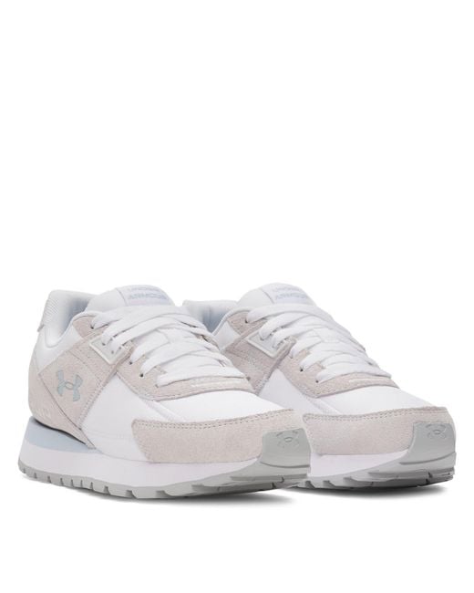 Under Armour White Essential Runner