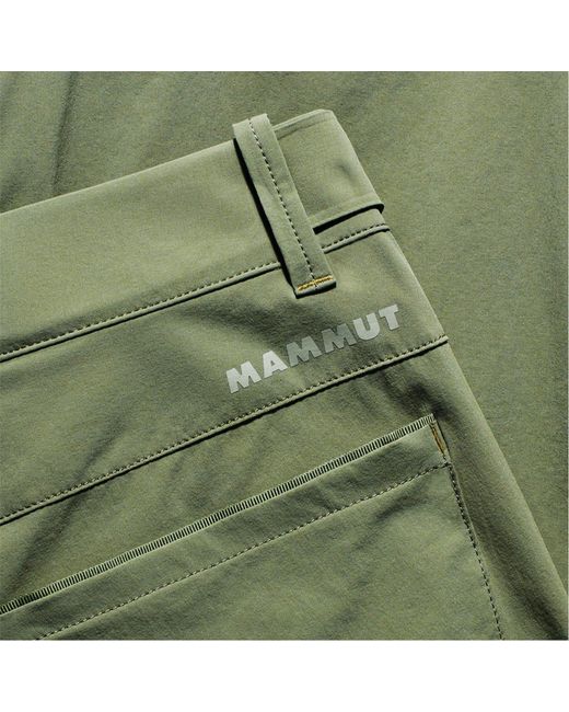Mammut Green Runbold Hiking Walking Shorts