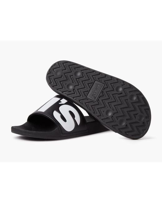 Levi's Blue June Pool Shoes for men