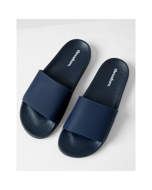 Threadbare Blue Arlo Flat Sandal for men