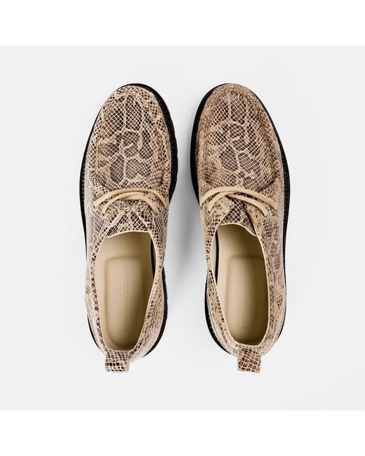 Duke & Dexter Natural Moc Toe Formal Shoes for men