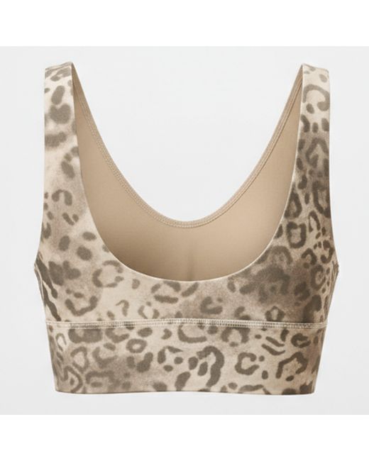 Usa Pro Metallic Medium Impact V Neck Bra