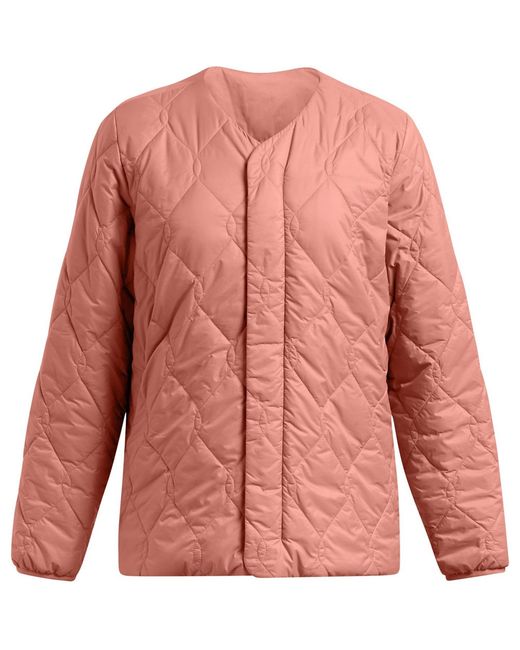 Under Armour Pink Diamond Water-Repellent Fitted Quilted Jacket