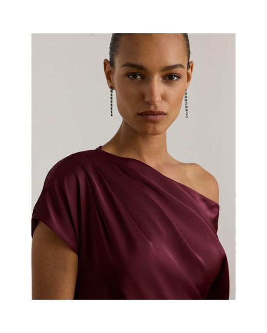 Ralph Lauren Purple Neagan Ball Gown