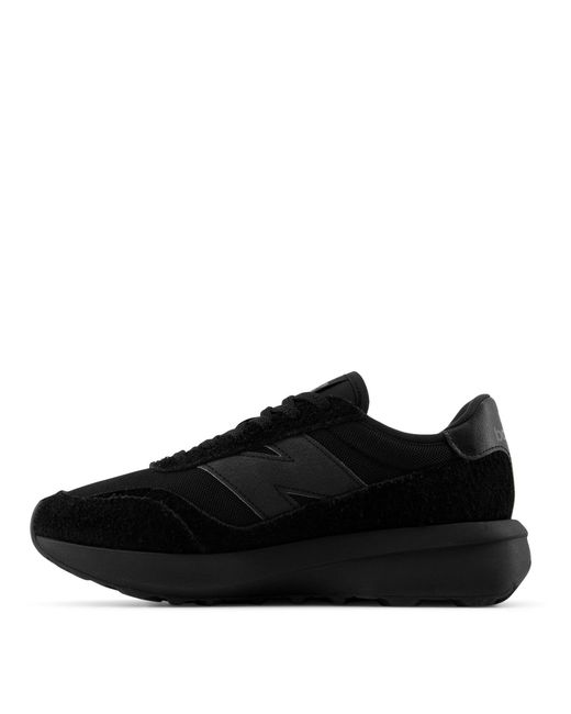 New Balance Black Nb 370 for men