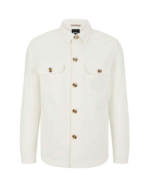 HUGO White C-Carper Blazer Jacket for men
