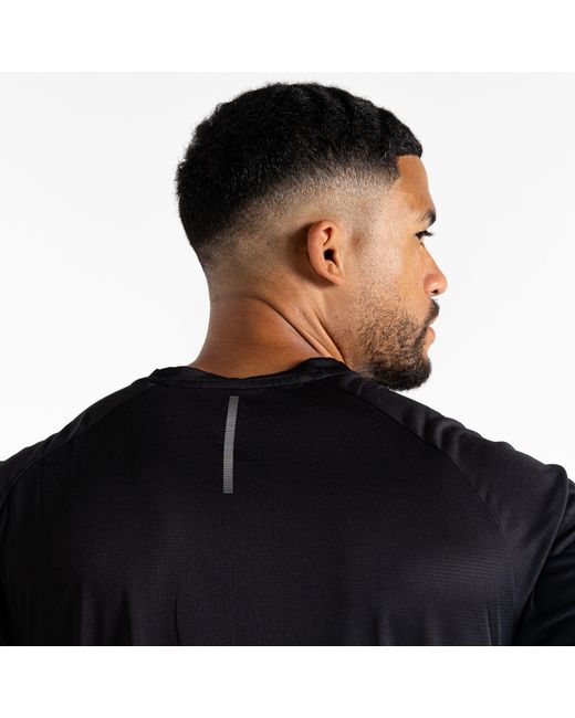 Dare 2b Black Accelerate Tee for men