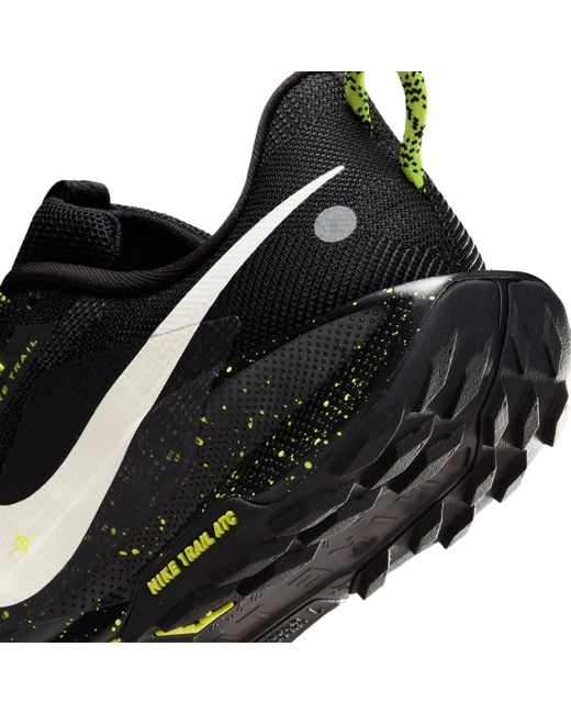 Nike Blue Reactx Pegasus Trail 5 Running Shoes