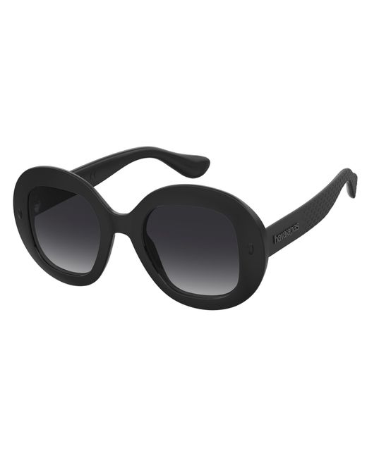 Havaianas Black Lencos Oval Sunglasses