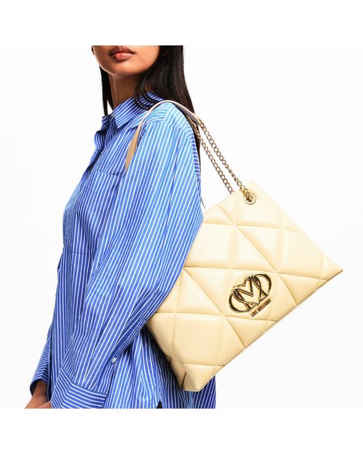 Love Moschino Natural Lm Quilt Tote Ld61
