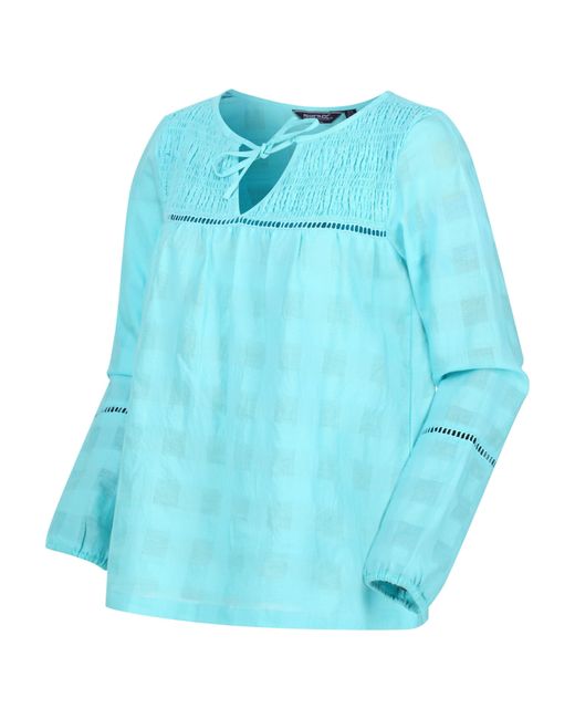 Regatta Blue Calluna Long Sleeve Shirt