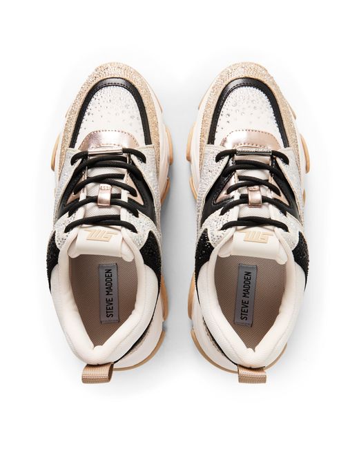 Steve Madden Black Privy Chunky Trainers