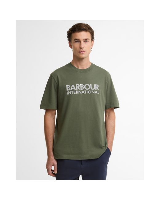 Barbour Green T-Shirt for men