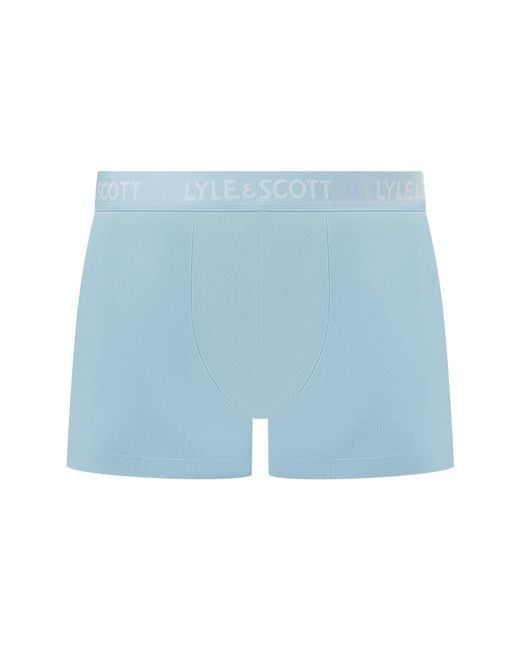 Lyle & Scott Blue Lyle Barclay 3Pk for men