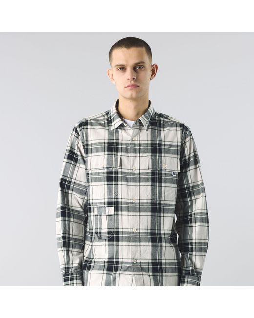 Pretty Green Multicolor Woolwich Check Long-Sleeve Patterned Shirt for men