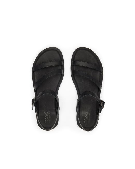 TOMS Black Kira Strappy Sandal