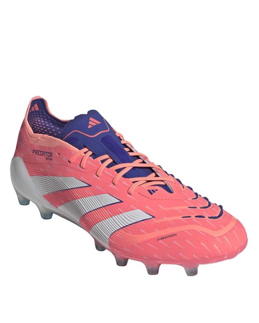 Adidas Pink Pred Elite Ag for men