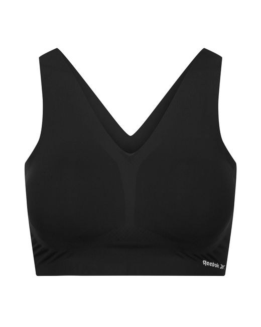 Reebok Black Amina Band Jersey Bralette