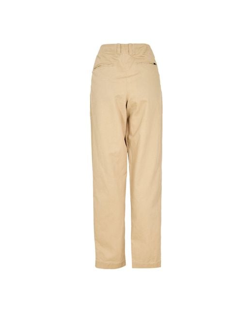 Timberland Natural Utlty Fatigue Linen Straight Leg Trousers