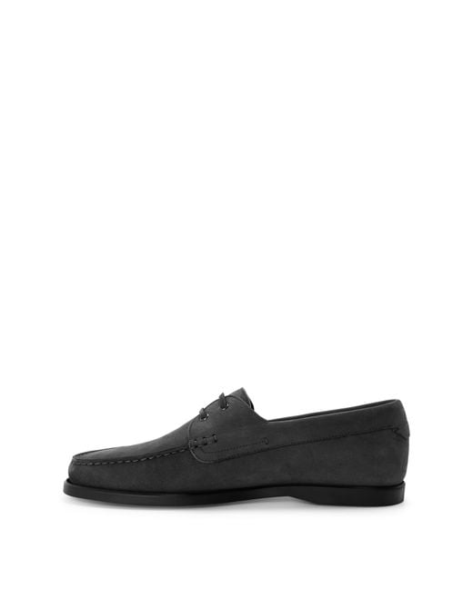 Brioni Black Tube Loafers for men