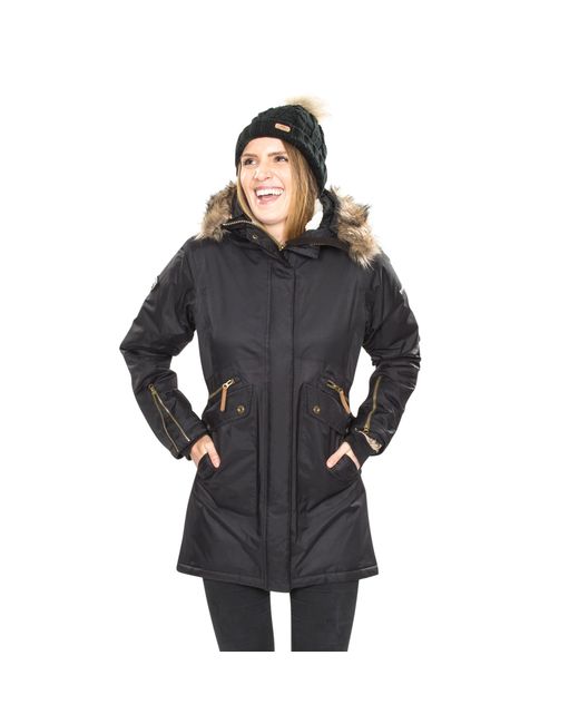 Trespass Black Eternally Waterproof Breathable Jacket