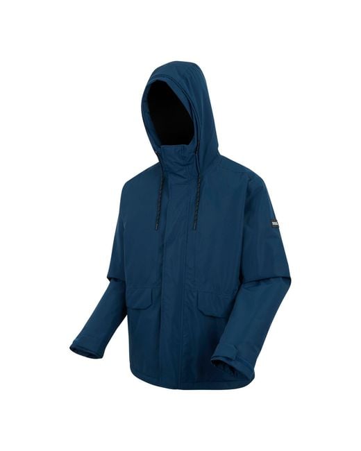Regatta Blue Sterlings Waterproof Insulated Jacket for men