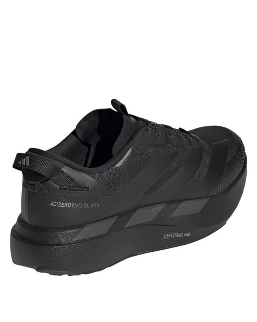 Adidas Black Evo Sl Running Shoes for men
