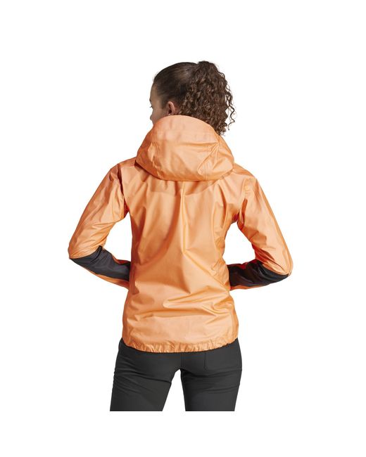 Adidas Brown Track Waterproof Jacket