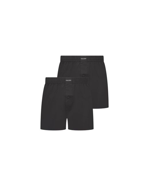 Lyle & Scott Black Woven Boxer for men