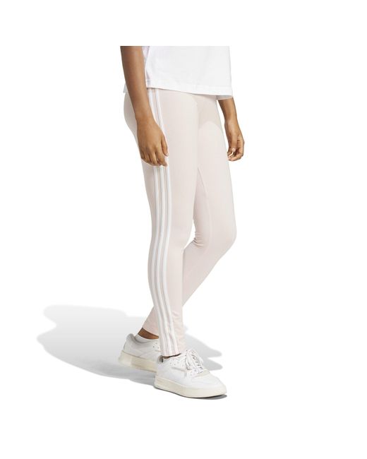 Adidas Natural Essentials 3 Stripe Leggings