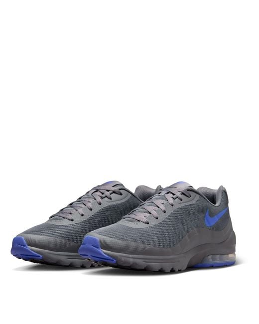 Nike Blue Air Max Invigor Shoes for men