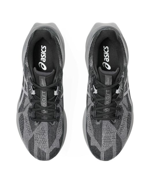Asics Gray Dynablast 5 Road Running Shoes S Carbon/black 9 Uk for men