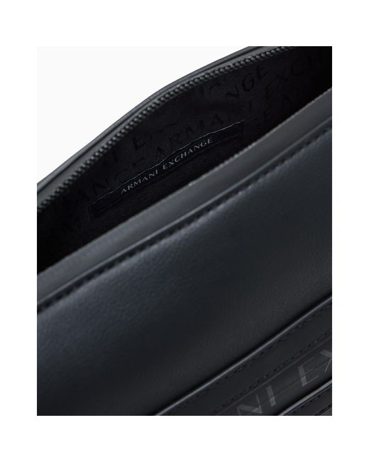 ARMANI EXCHANGE Black Crossbody Bag for men
