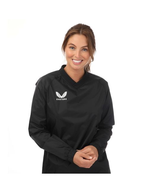 Castore Black Weatherproof Long-Sleeve Performance Gym Top
