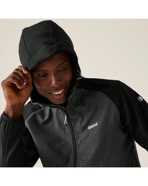 Regatta Black Arec Iii Softshell Jacket for men
