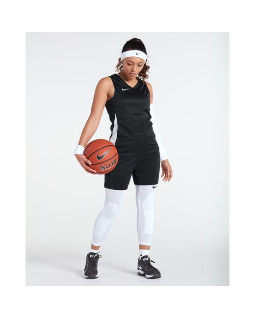 Nike White Performance Basketball Jersey