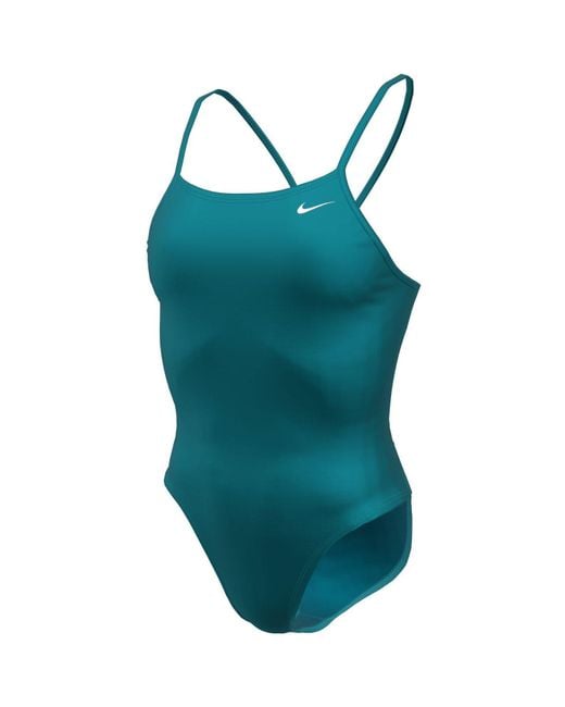 Nike Blue One Piece Swimsuit