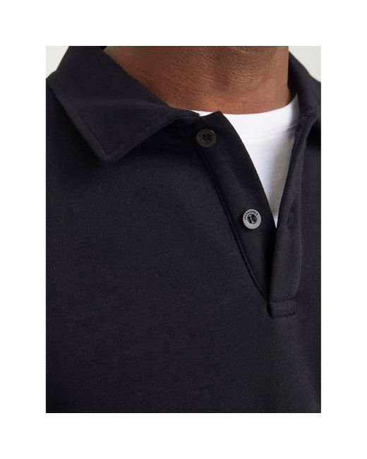 Jack & Jones Blue Bradley Sweat Polo for men