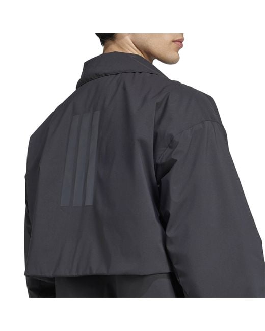 Adidas Gray Myshelter Puffer Jacket for men
