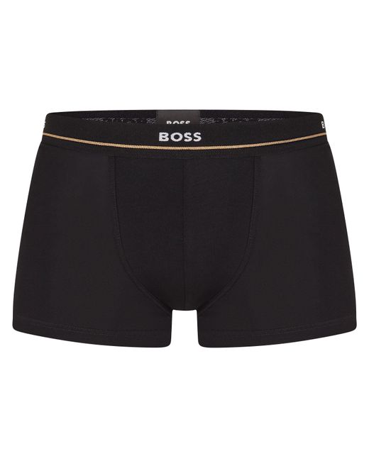 Boss Blue Bodywear 5 Pack Boxer Trunks With Logo Detail for men
