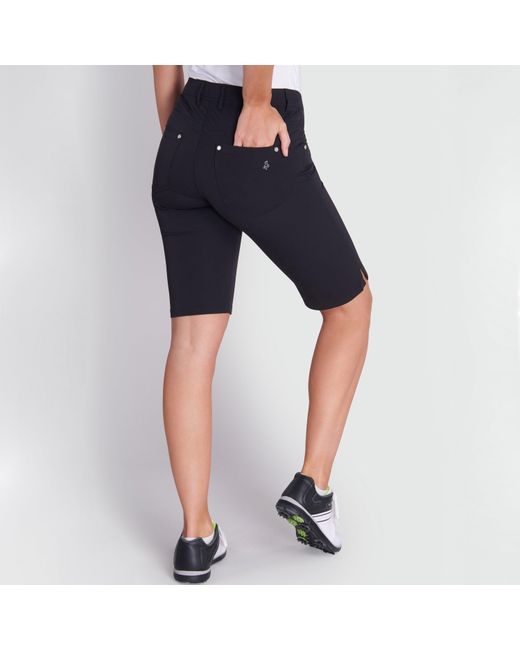 Calvin Klein Black Bermuda Golf Trousers