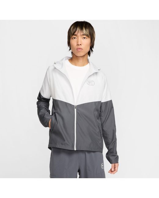 Nike Gray Air Run Jacket for men